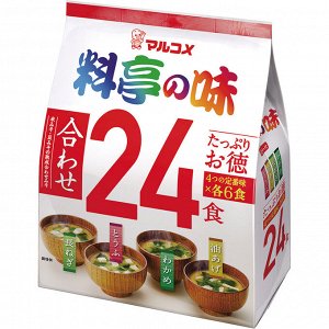 Суп-мисо ассорти "Marukome" 24 порции 432г Япония