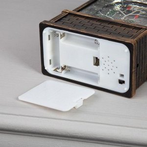 Светодиодная фигура «Дети и снеговик» 14x24x8 см, пластик, батарейки ААх3 (не в комплекте), USB, свечение тёплое белое