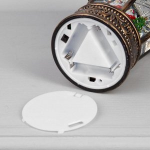Светодиодная фигура «Снеговик» 14 x 22 x 14 см, пластик, батарейки ААх3 (не в комплекте), свечение тёплое белое