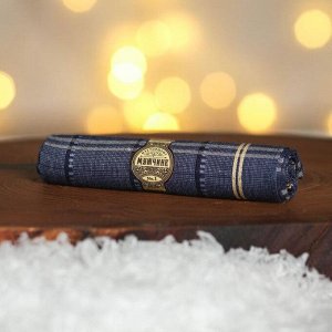 Подарочный набор "Богатства в Новом году": гель для душа 250 мл, платок-сигара 40х40 см