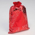 Мешочек подарочный парча «Новогоднее желание», 20 х 30 см   6965483