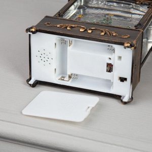 Светодиодная фигура «Новогодние эльфы» 14.5x22x8 см, пластик, батарейки ААх3 (не в комплекте), USB, свечение тёплое белое