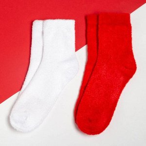 Набор новогодних носков KAFTAN "Подарок" р. 36-40 (23-25 см), 2 пары