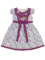 BK363P Платье для девочки фиолетовый