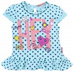BK1199K Футболка для девочки ментоловый