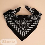 Бандана &quot;Черепа&quot; 54х54см