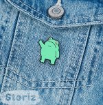 Значок металлический &quot;Frog&quot; XZ3659