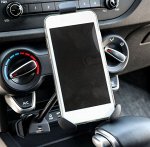 Держатель Carline для телефона и навигатора в прикуриватель, на длинной штанге, с USB
