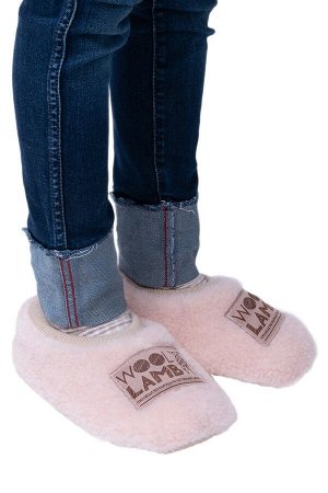 УГГИ детские UGG MINI WOOL  цвет Пудра