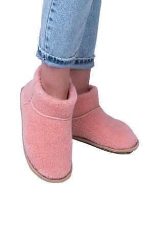 УГГИ UGG BOOTS WOOL цвет Лосось 36-37