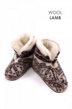 WOOLLAMB Чуни домашние &quot;СЕВЕР&quot; 42-43