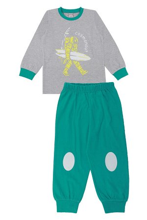 Пижама для мальчика зеленый