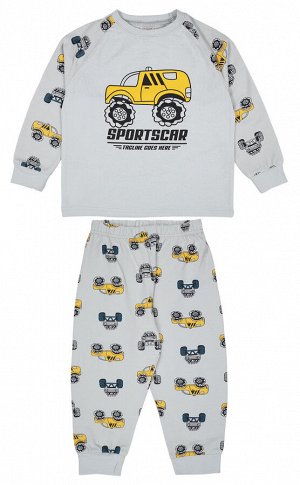 Пижама для мальчика (светло-серый)