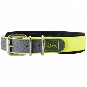 Hunter oшейник для собак Convenience Comfort 35 / XS-S (22-30 см) / 2 см биотановый мягкая горловина яблочный зеленый