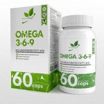NAT Омега 3-6-9 60 капс, шт.