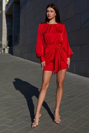 Платье Мири красный от Jadone Fashion