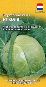 Капуста белокоч. Коля F1 10 шт. для квашения (Голландия)