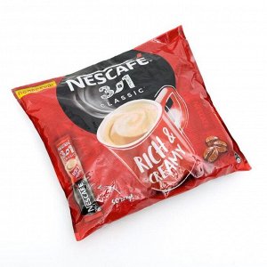 Кофе растворимый Nescafe 3 в 1 Classic, 50x14,5 г