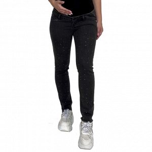 Брюки-джинсы для беременных от DENIM (Турция) - стильная и удобная модель  с эластичным поясом для будущих мам №137