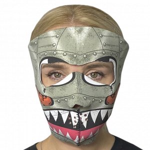 Крутая антивирусная маска из неопрена Skulskinz Ironman - Оптимальный вариант в период пандемии! Максимальная защита, многоразовость, удобство в ношении, уникальный дизайн принта! Подходит на каждый д