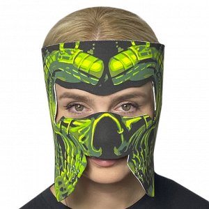 Маска Крутая защитная маска Skulskinz Monstro - Легкая и удобная маска с крутым принтом сможет обеспечить надежную защиту в период пандемии. Топ-вариант маски для защиты от коронавируса, занятий спорт