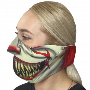Полулицевая неопреновая противовирусная маска Wild Wear Slayer - Легкая и удобная маска с крутым принтом сможет обеспечить надежную защиту в период пандемии. Топ-вариант для поездок на всех видах двух