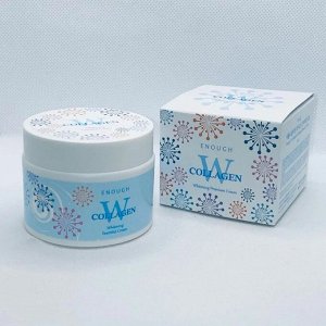 Enough Осветляющий крем для  лица с морским коллагеном W Collagen Whitening Premium Cream