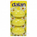 Мыло туалетное твердое &quot;Dalan Fantasy&quot; 75г, &quot;Ромашка&quot;, набор 3шт, на картоне (Турция)