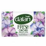 Мыло-крем туалетное твердое &quot;Dalan Fresh&quot; 100г, &quot;Орхидея&quot; (Турция)