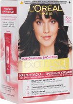 Loreal Paris Стойкая крем-краска для волос &quot;Excellence&quot;, оттенок 3.00, Темно-каштановый