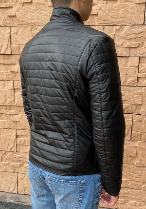 Мужская куртка из PU-кожи VV-819