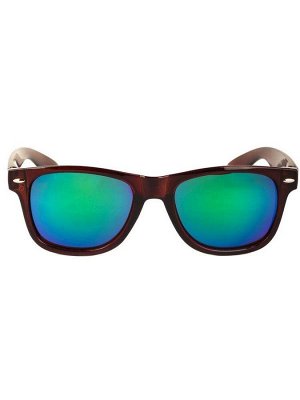 Солнцезащитные очки BOSHI 9005 Коричневые Линзы Зеленые
