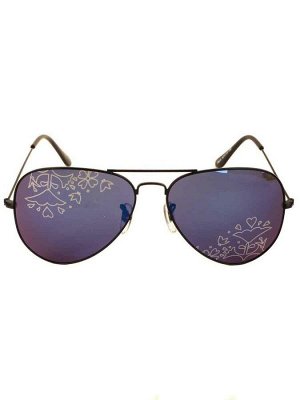 Солнцезащитные очки Loris 8805 Черные Синие