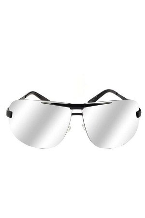 Солнцезащитные очки LEWIS 8508 Черные зеркальные