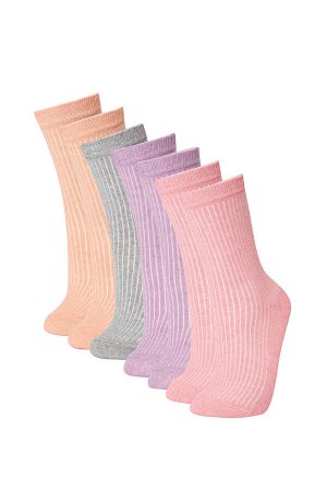 Женские 7 пар экологически чистых длинных носков