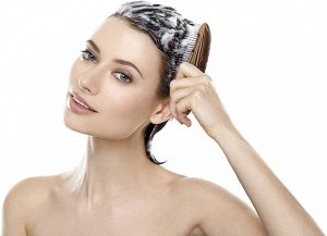 S Heart S Scalp Brush Plus Short - массажная расческа с маленькой ручкой
