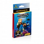 Блистер с наклейками Panini Minecraft 5 пакетиков
