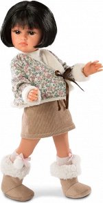 Кукла Оливия в коричневом 37 см