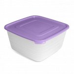 Контейнер для продуктов, 3 л, квадратный, пластик, УНИКО