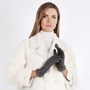 Перчатки жен. 100% нат. кожа (ягненок), подкладка: шерсть, FABRETTI 20FW11-9
