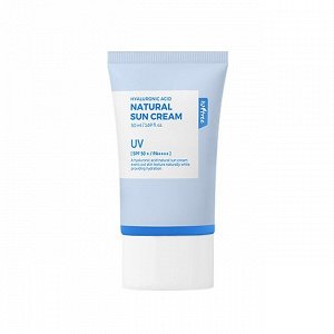 Isntree Солнцезащитный крем с гиалуроновой кислотой Hyaluronic Acid Natural Sun Cream SPF50+ PA++++