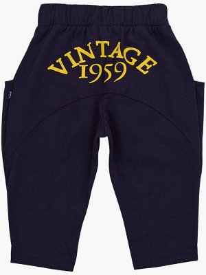 Бриджи "vintage"  (92-116см) UD 3435-1(2) т.синий