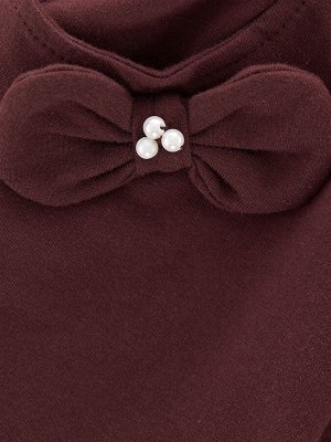 Юбка с бантиком (98-122см) UD 2417-2(2) кофе