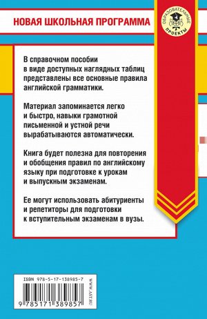 Терентьева О.В. ЕГЭ. Английский язык в таблицах и схемах. 10-11 классы