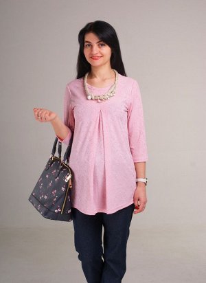 Блуза В розовом свете (ожерелье в комплекте) 16010301 от Nowa Ty