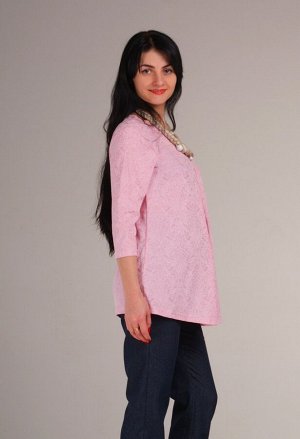 Блуза В розовом свете (ожерелье в комплекте) 16010301 от Nowa Ty