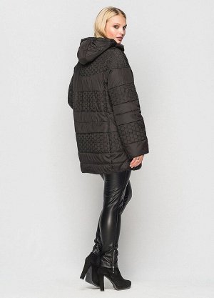 Женская демисезонная куртка Индиго черная 401601 от Vlavi