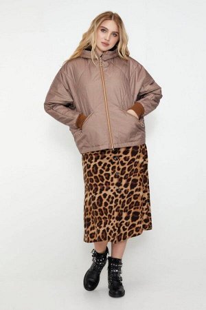Женская демисезонная куртка Бомбер шоколад 40242330 от Vlavi