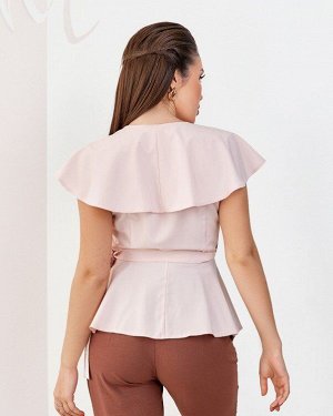 Блузы SA-12045i_розовый от ISSA PLUS