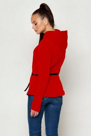 Свитшот Франси с ремнем красный от Jadone Fashion